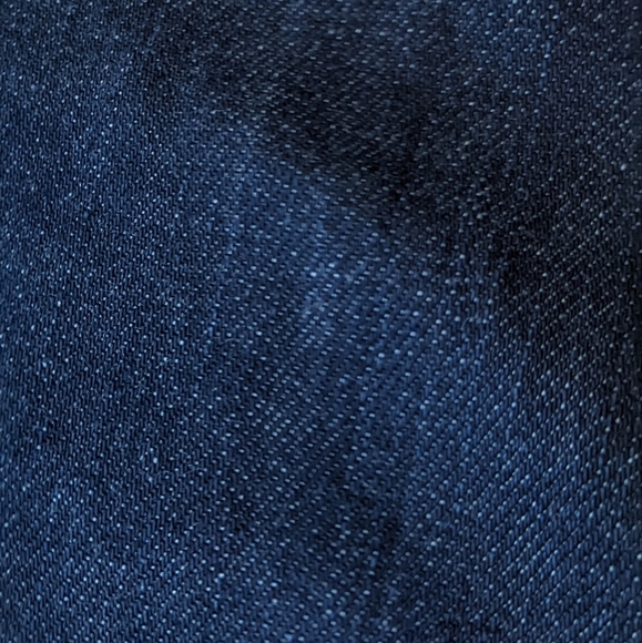 3/$25 TopShop Baxter Moto Straight Leg Dark Wash Jeans size 26x32 - Picture 15 of 15